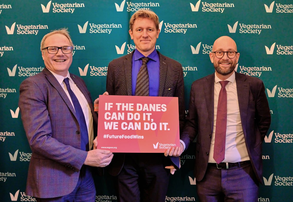 Vegetarian Society in London with Rasmus Prehn